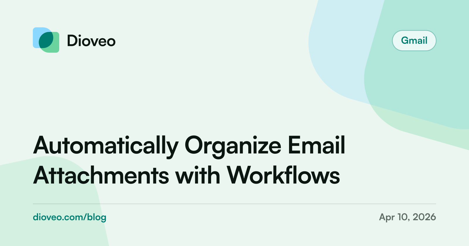 Automatically Organize Email Attachments with Workflows