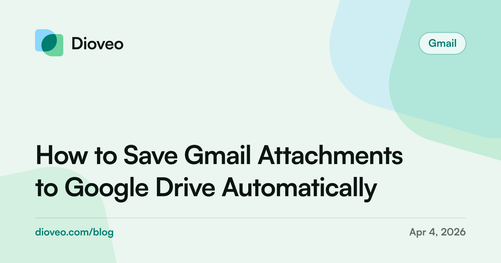 How to Save Gmail Attachments to Google Drive Automatically